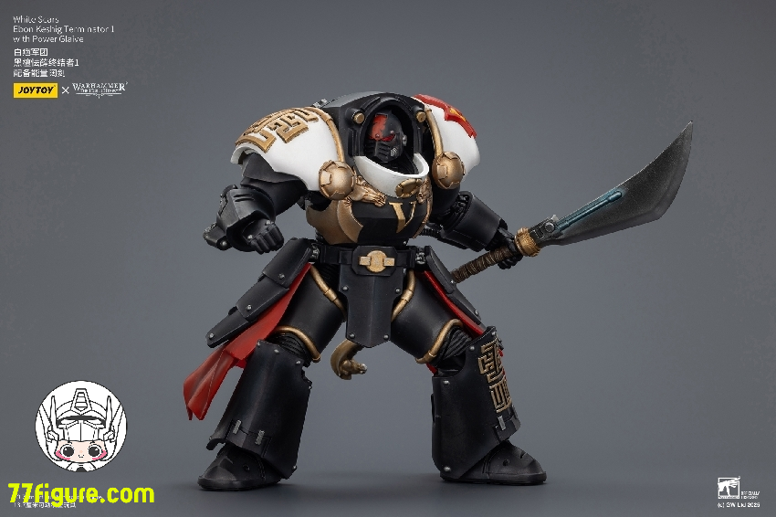 【予約商品】ジョイトイ JoyToy Source 1/18 『ウォーハンマー ホルスの異端』ホワイト スカーズ エボン ケシグ ターミネーター1 パワーグレイブ付き 塗装済み可動フィギュア