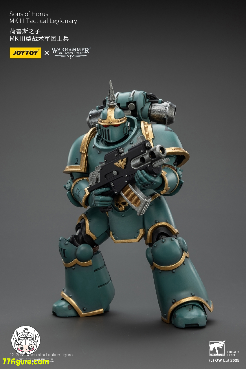 【予約商品】ジョイトイ JoyToy Source 1/18 『ウォーハンマー ホルスの異端』ホルスの息子たち MK III タクティカル レギオナリー 塗装済み可動フィギュア
