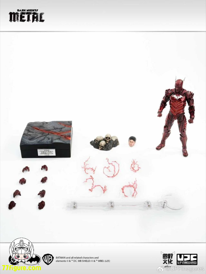 【予約商品】UPFinegures 1/12 ダークナイツ：メタル レッドデス 塗装済み可動フィギュア