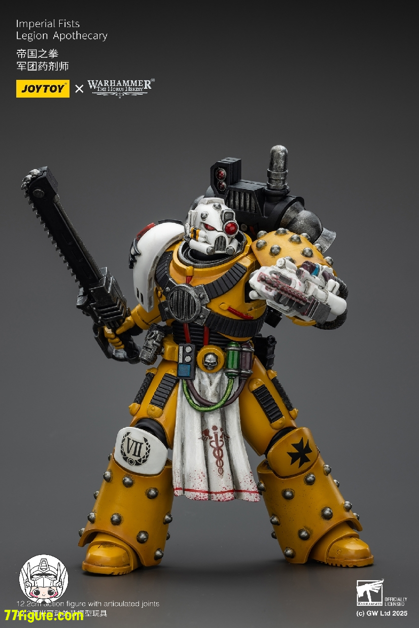 【予約商品】ジョイトイ JoyToy Source 1/18 『ウォーハンマー ホルスの異端』インペリアル フィスト レギオン 薬剤師 塗装済み可動フィギュア