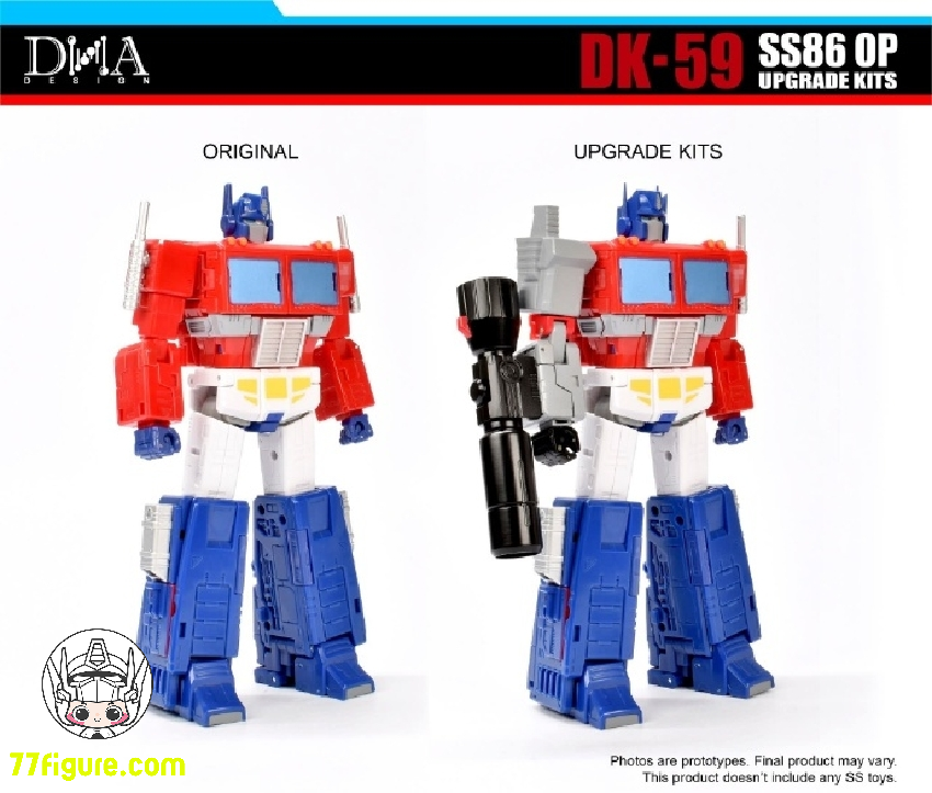 DNA Design DK-59 SS86 オプティマスプライム用 アップグレードキット DNA Design DK-59 SS86 オプティマスプライム用 アップグレードキット
