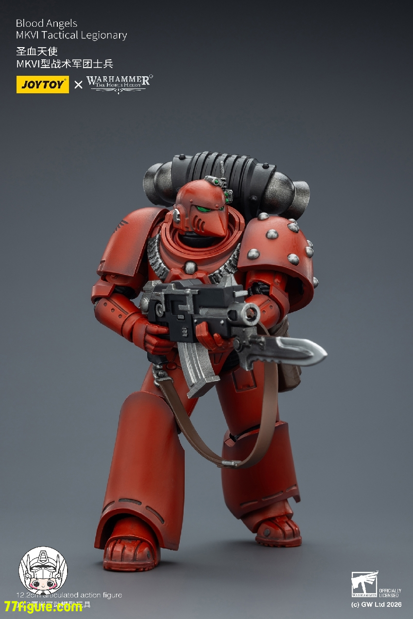 【予約商品】ジョイトイ JoyToy Source 1/18 『ウォーハンマー ホルスの異端』ブラッド エンジェルズ MKVI タクティカル レジオナリー 塗装済み可動フィギュア