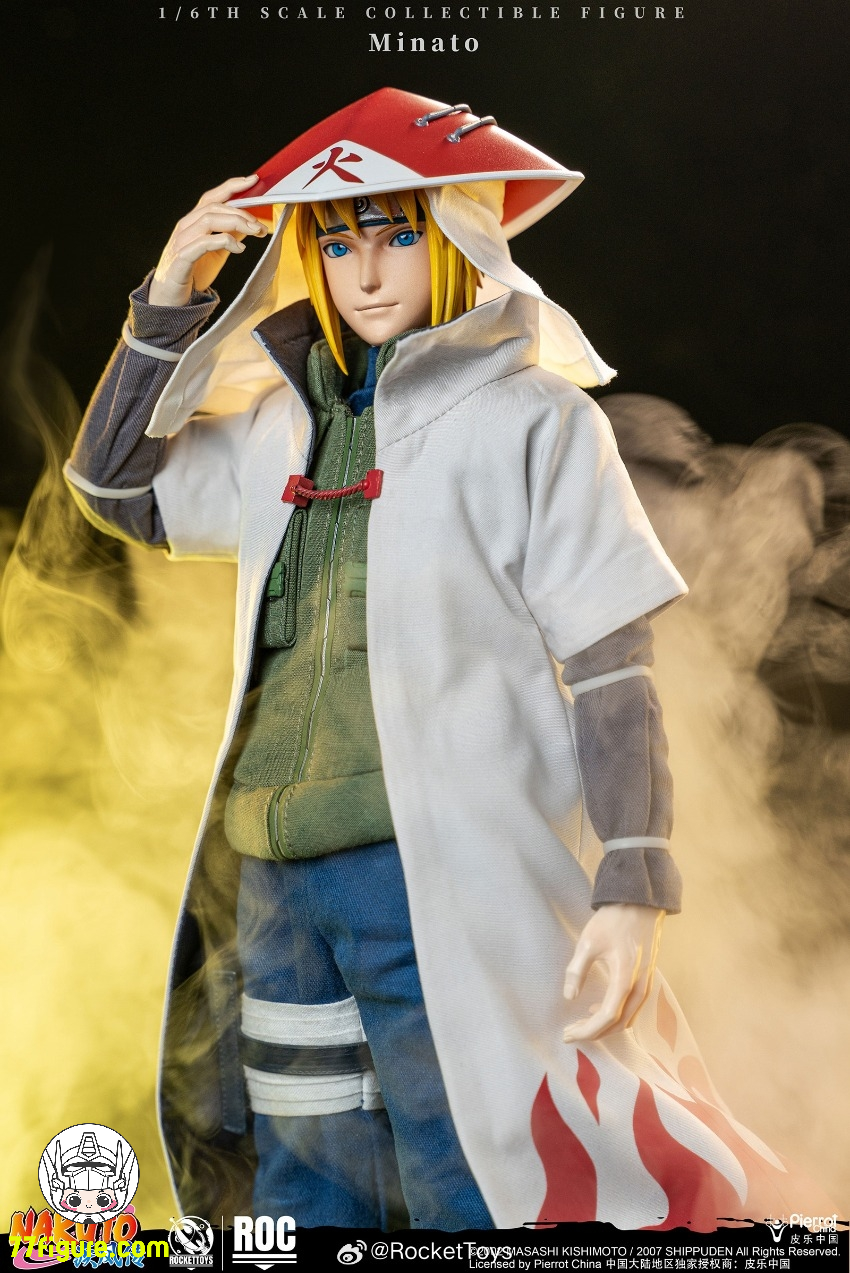 【予約受付終了】Rocket Toys 1/6 公式公認 『NARUTO -ナルト-』波風ミナト 四代目火影Ver. 塗装済み可動フィギュア