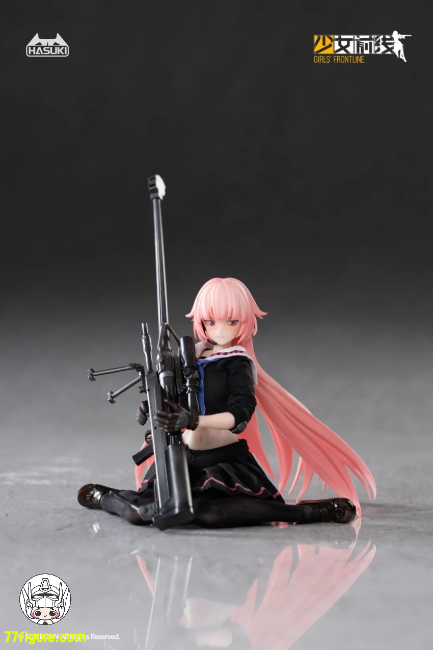 【予約商品】HASUKI x ドールズフロントライン PA011 1/12 NTW-20 スナイパー ライフル 少女 塗装済み可動フィギュア
