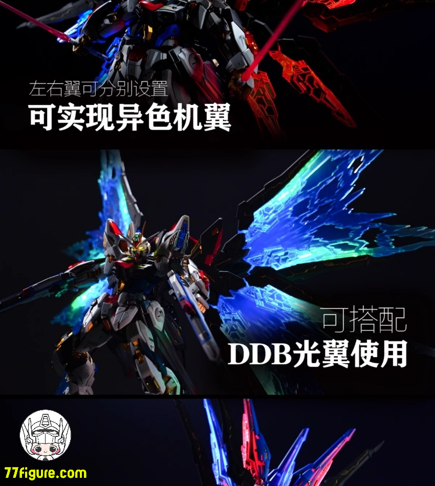 【先行販売】Kosmos 1/100 MGEX マイティ ストライク フリーダム ガンダム用 LED ユニット