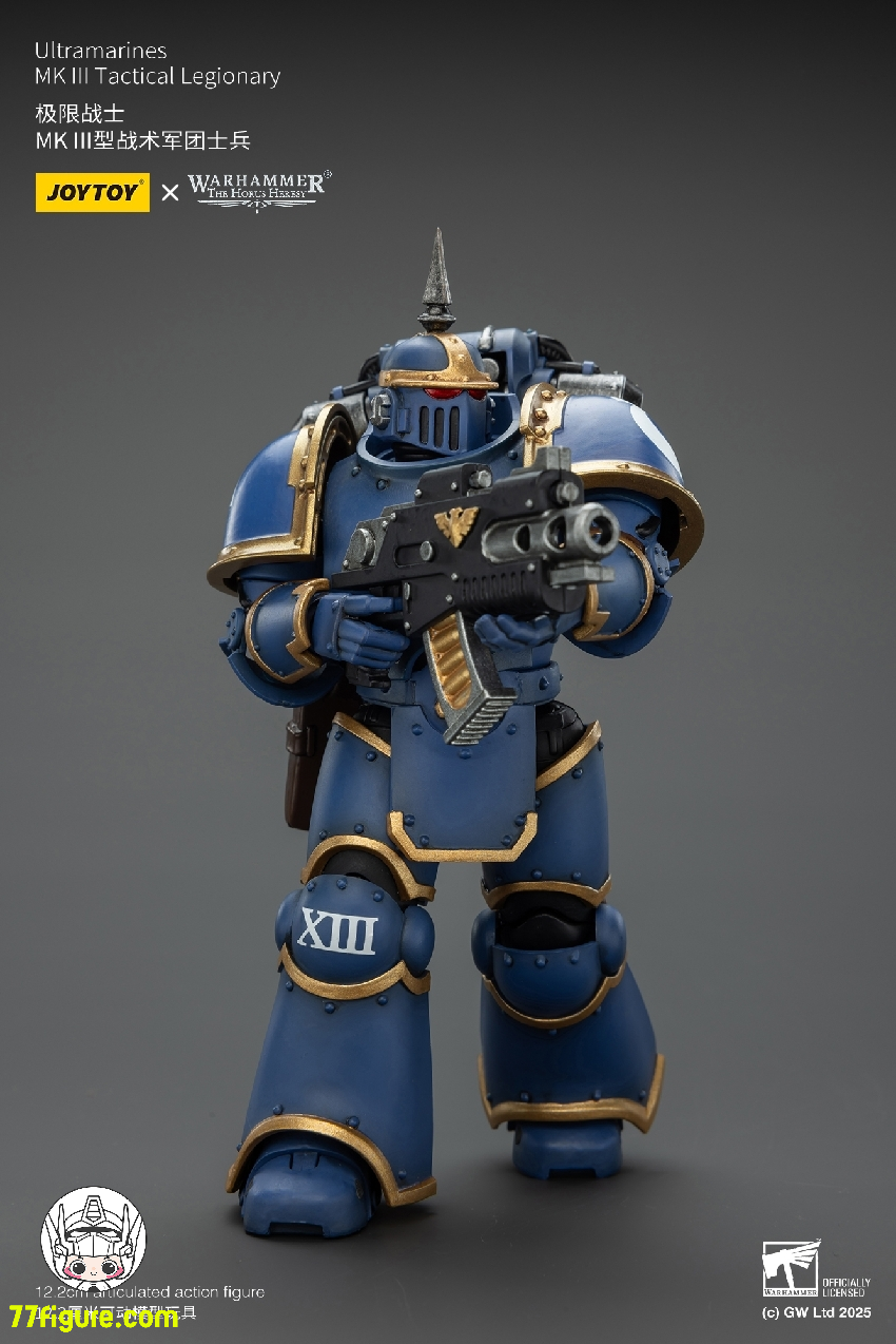 【予約商品】ジョイトイ JoyToy Source 1/18 『ウォーハンマー ホルスの異端』ウルトラマリーンズ MK III タクティカル レギオナリー 塗装済み可動フィギュア