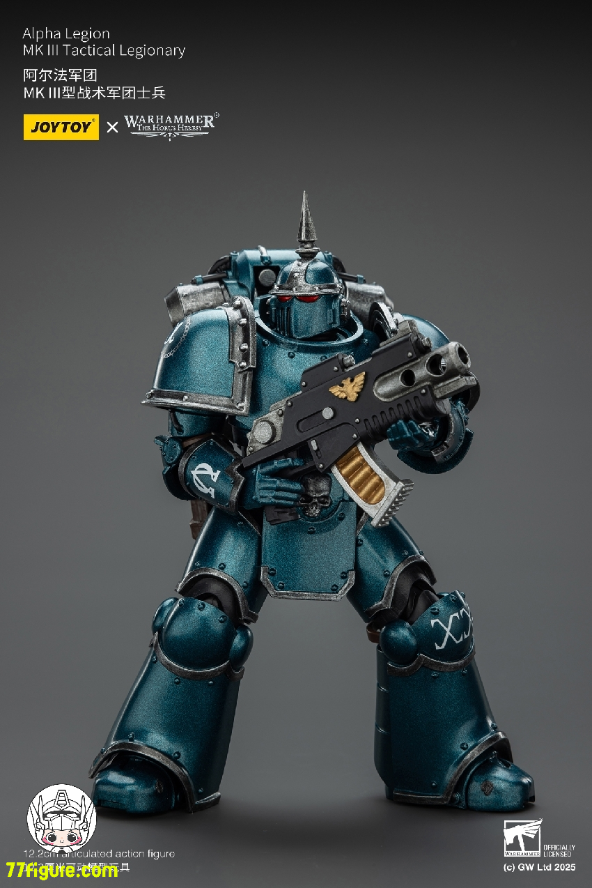 【予約商品】ジョイトイ JoyToy Source 1/18 『ウォーハンマー ホルスの異端』アルファ レギオン MK III タクティカル レギオナリー 塗装済み可動フィギュア