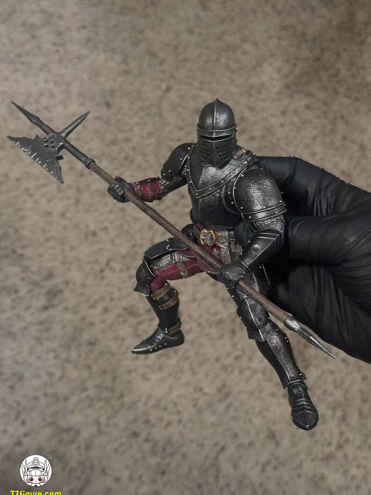 【予約商品】Harvinger Studios 1/12 サベージ・クルーシブル サー・カシアン 塗装済み可動フィギュア
