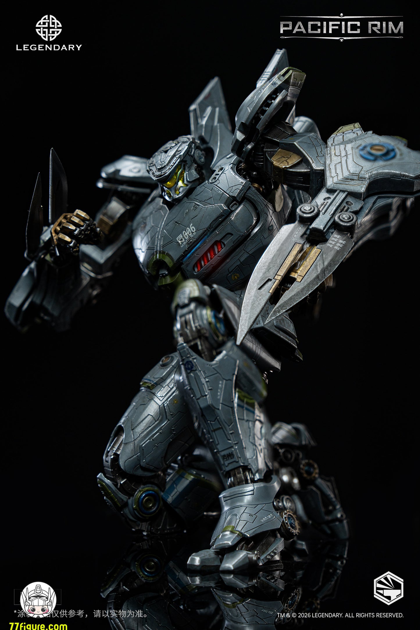 【予約商品】Infinity Studio HMC004 パシフィック・リム ストライカー・エウレカ LED付き 合金塗装済み可動フィギュア