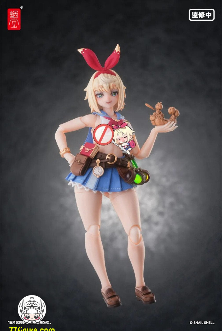 【先行販売】蝸之殻(スネイルシェル)  1/12 RPG-06 冒険者 スネール＆フット アクセサリーパック セット塗装済み可動フィギュア