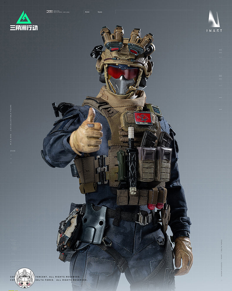 【予約商品】INART 1/6 MAG 045 デルタフォース ヴァイロン 塗装済み可動フィギュア