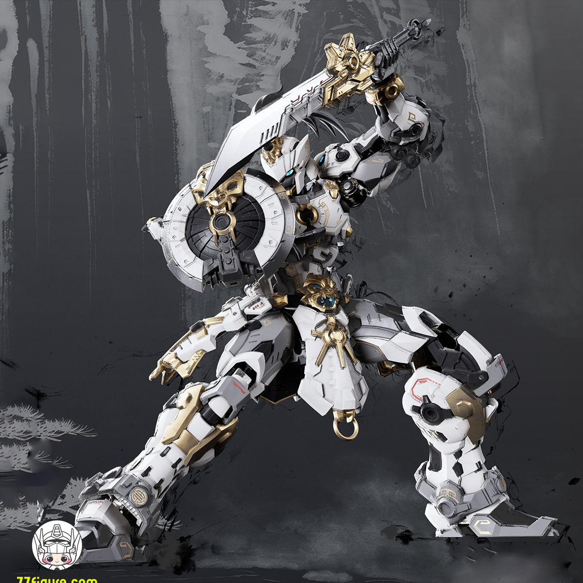 【予約商品】蔵道模型 CangDao Model CD-AS-01XM 巡界使 竜戟 ホワイトVer. プラモデル