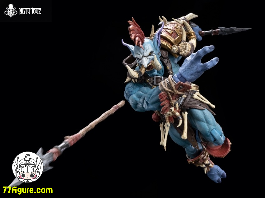 【予約商品】Mety Toyz 1/10 冒険者の世界 蛮族鬼神狩者 森金 塗装済み可動フィギュア