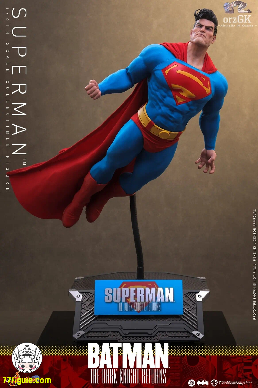 【予約商品】Hot Toys 1/6 CMS032『バットマン：ダークナイト・リターンズ』スーパーマン ダブルヘッド Ver. 塗装済み可動フィギュア