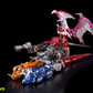 【予約商品】（再版）Flame Toys マイティ・モーフィン・パワーレンジャー ダイノメガゾード 塗装済み可動フィギュア