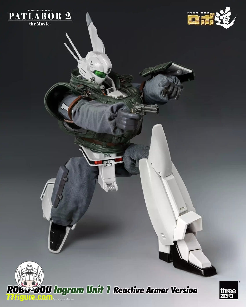 Threezero 1/35 3Z02110W0 『機動警察パトレイバー2 the Movie』ロボ道 イングラム リアクティブアーマー1号機  塗装済み可動フィギュア - 77figure.com