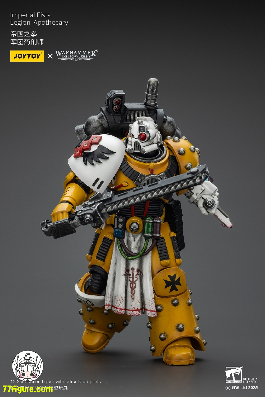 【予約商品】ジョイトイ JoyToy Source 1/18 『ウォーハンマー ホルスの異端』インペリアル フィスト レギオン 薬剤師 塗装済み可動フィギュア