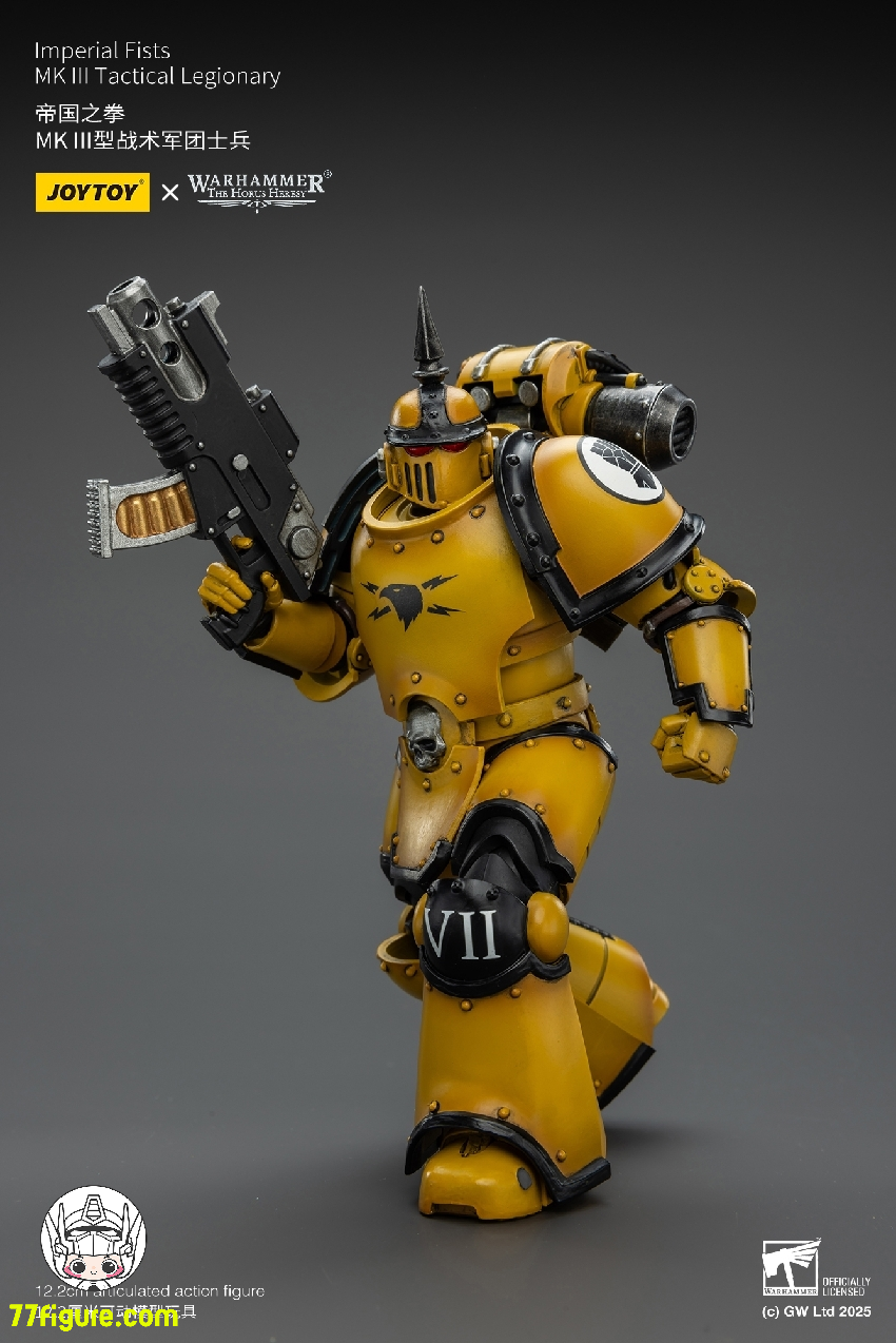 【予約商品】ジョイトイ JoyToy Source 1/18 『ウォーハンマー ホルスの異端』インペリアル フィスト MK III タクティカル レギオナリー 塗装済み可動フィギュア