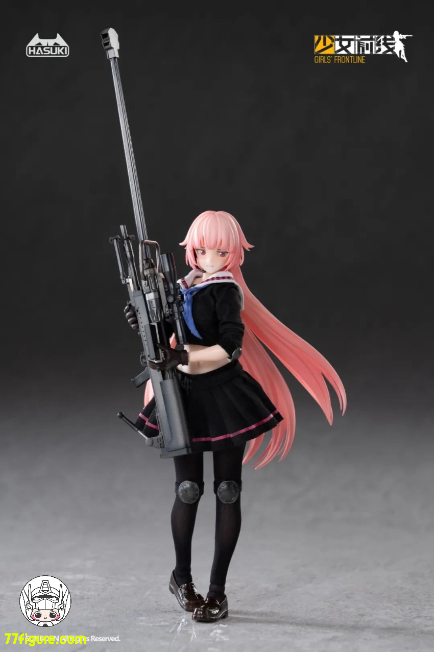 【予約商品】HASUKI x ドールズフロントライン PA011 1/12 NTW-20 スナイパー ライフル 少女 塗装済み可動フィギュア