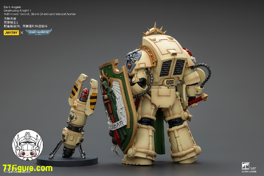 【予約商品】ジョイトイ JoyToy Source 1/18 『ウォーハンマー40K』ダーク エンジェル デスウィングナイト1 パワーソードストームシールドとテレポートホーマー付き 塗装済み可動フィギュア