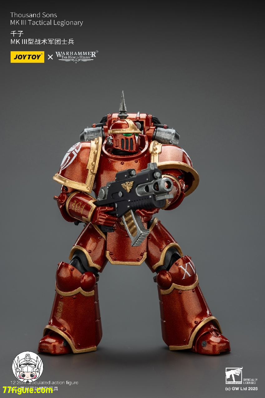 【予約商品】ジョイトイ JoyToy Source 1/18 『ウォーハンマー ホルスの異端』千子 MK III タクティカル レギオナリー 塗装済み可動フィギュア