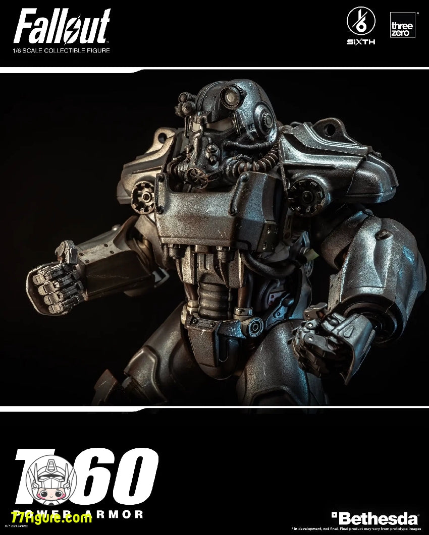 【予約受付終了】Threezero 1/6 T-60  フォールアウト パワー アーマー 塗装済み可動フィギュア