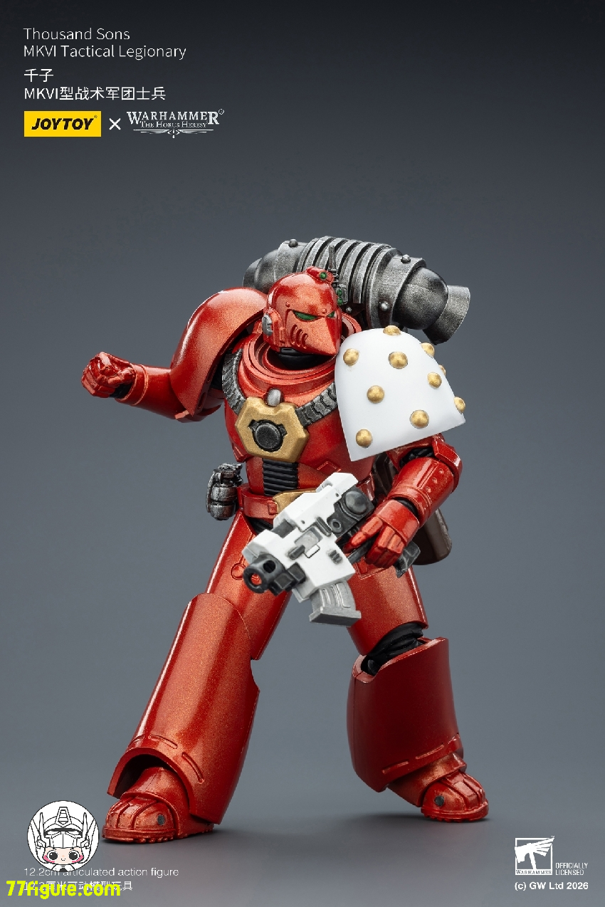 【予約商品】ジョイトイ JoyToy Source 1/18 『ウォーハンマー ホルスの異端』千子 MKVI タクティカル レジオナリー 塗装済み可動フィギュア