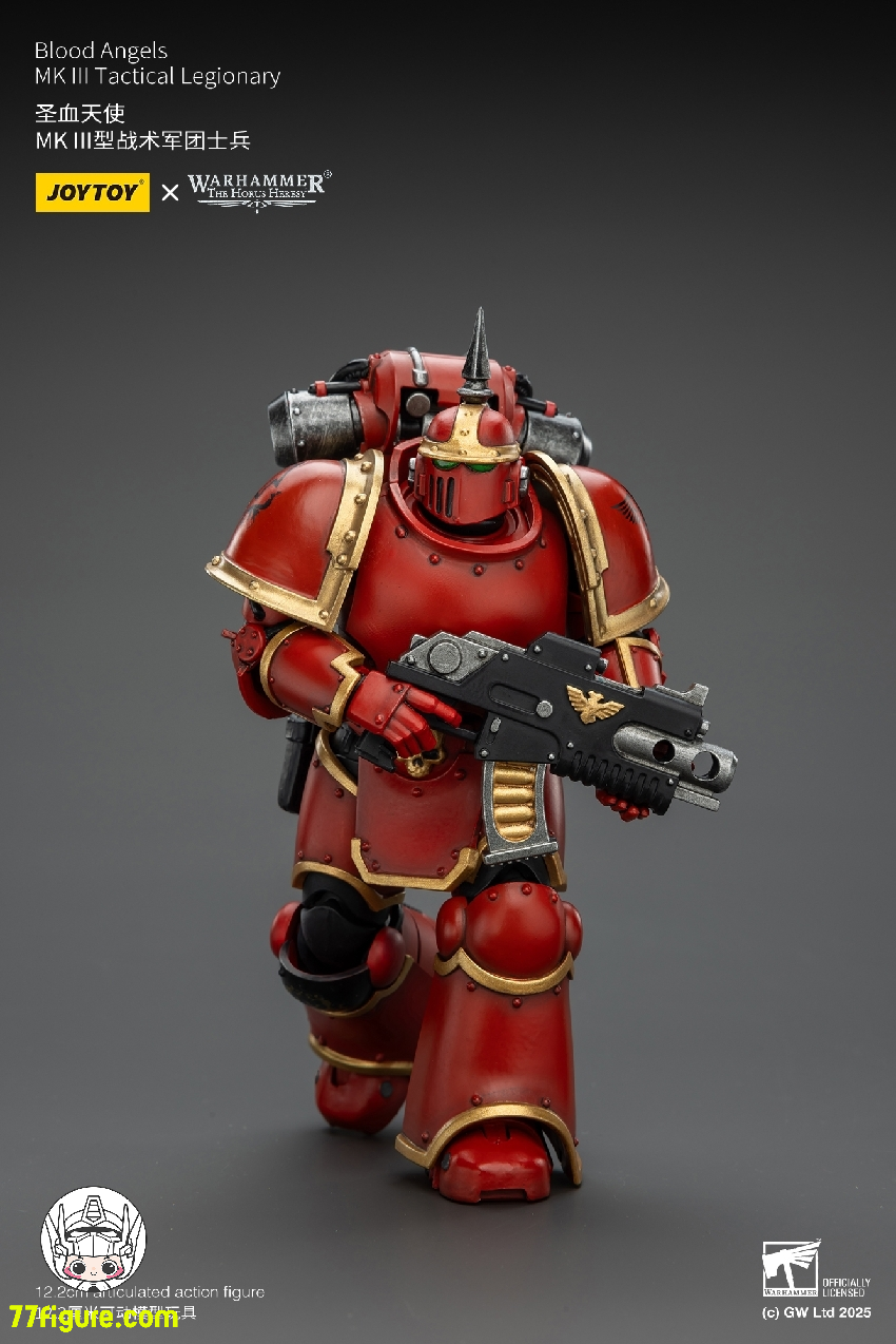 【予約商品】ジョイトイ JoyToy Source 1/18 『ウォーハンマー ホルスの異端』ブラッド エンジェルス MK III タクティカル レギオナリー 塗装済み可動フィギュア