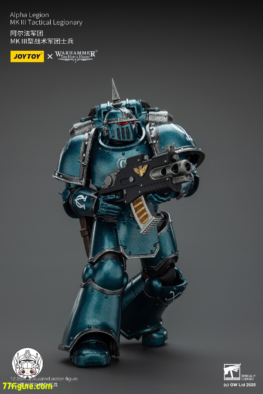 【予約商品】ジョイトイ JoyToy Source 1/18 『ウォーハンマー ホルスの異端』アルファ レギオン MK III タクティカル レギオナリー 塗装済み可動フィギュア