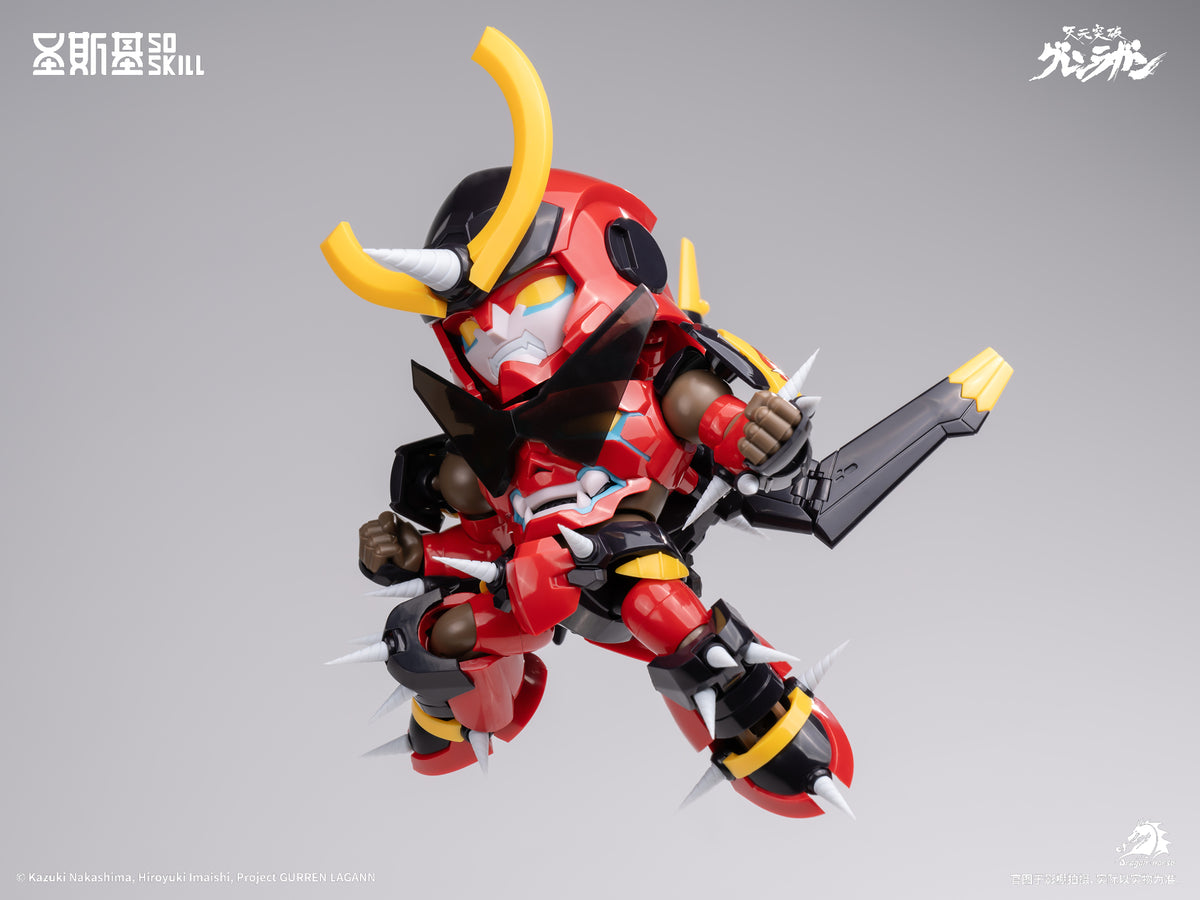 【予約商品】SOSKILL 1/12 SSK-TTGL-01 グレンラガン ちび超可動 プラモデル