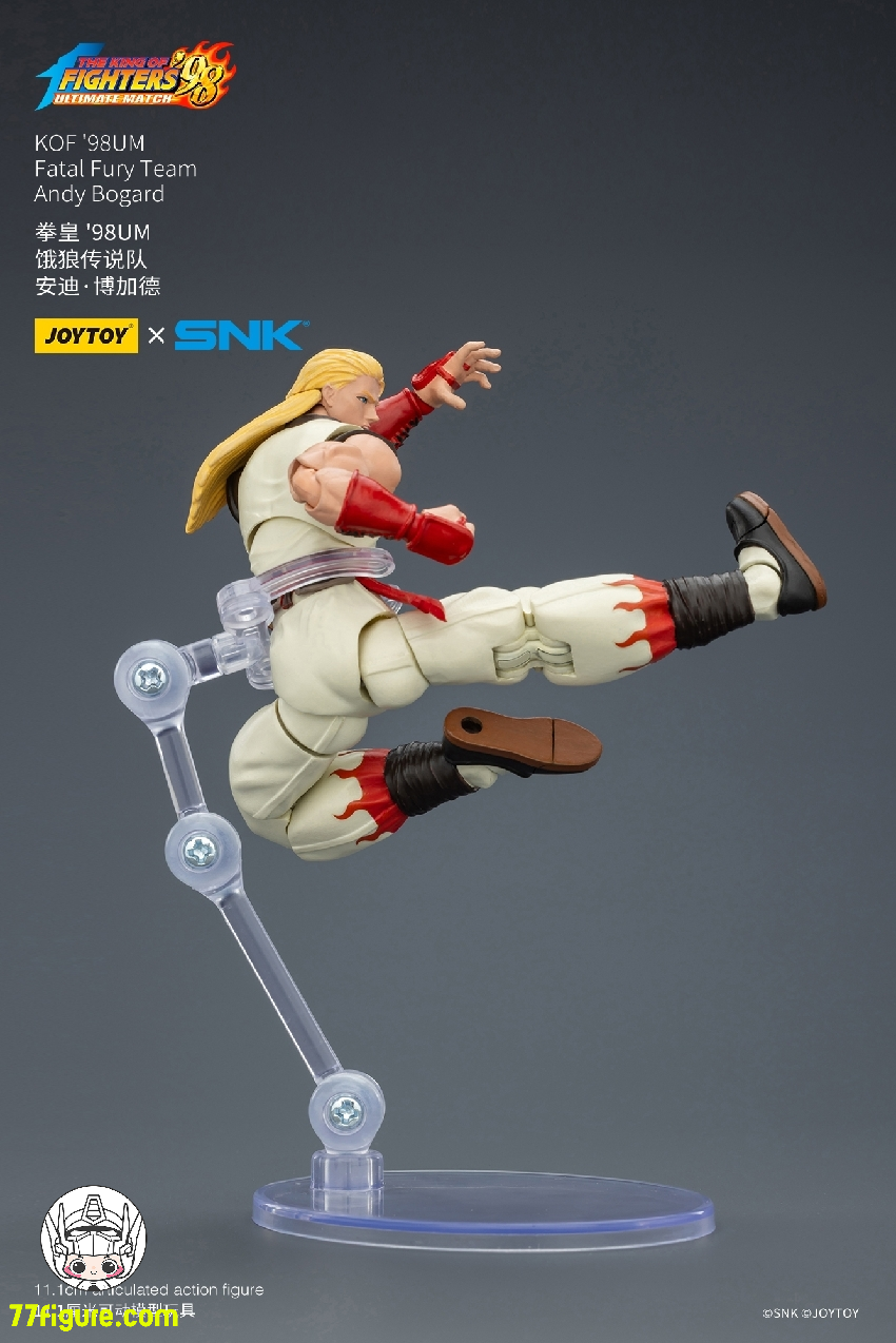 【予約受付終了】ジョイトイ JoyToy Source 1/18 SNK KOF 98UM 『餓狼伝説』アンディ・ボガード 塗装済み可動フィギュア