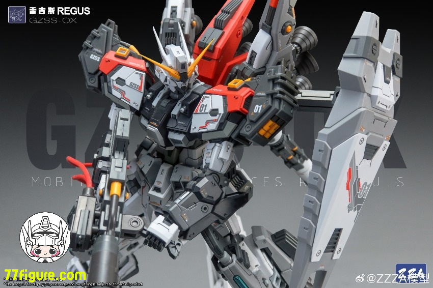 ZZA Model 1/100 GZSS-OX01 レグス（Regus）プラモデル