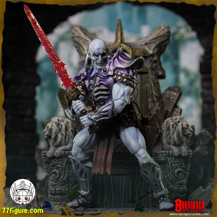 Harvinger Studios 1/12 サヴェッジ・クルーシブル 不死のナラカ 塗装済み可動フィギュア
