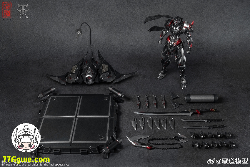 【予約商品】蔵道模型 CangDao Model 1/72「影蜮衆」忍者・飐冥 暗夜潜行Ver. 塗装済み可動フィギュア