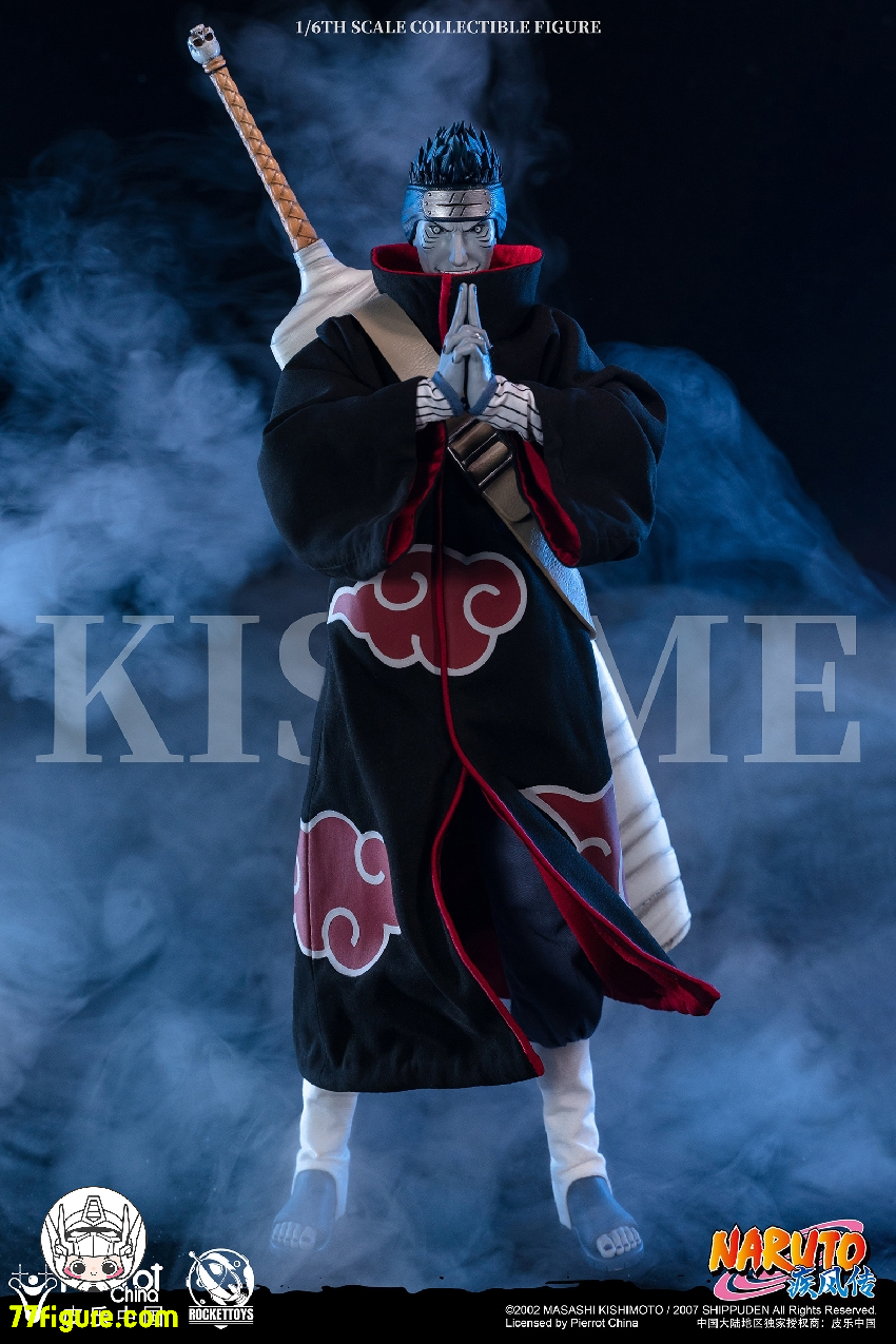 NARUTO 鬼鮫 フィギュア Rocket Toys 1/6 公式公認 Naruto 暁 干柿鬼鮫 塗装済み可動