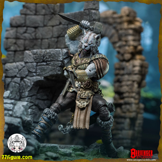 【予約商品】Harvinger Studios 1/12 サヴェッジ・クルーシブル ブリンニャル・ヴェール 塗装済み可動フィギュア