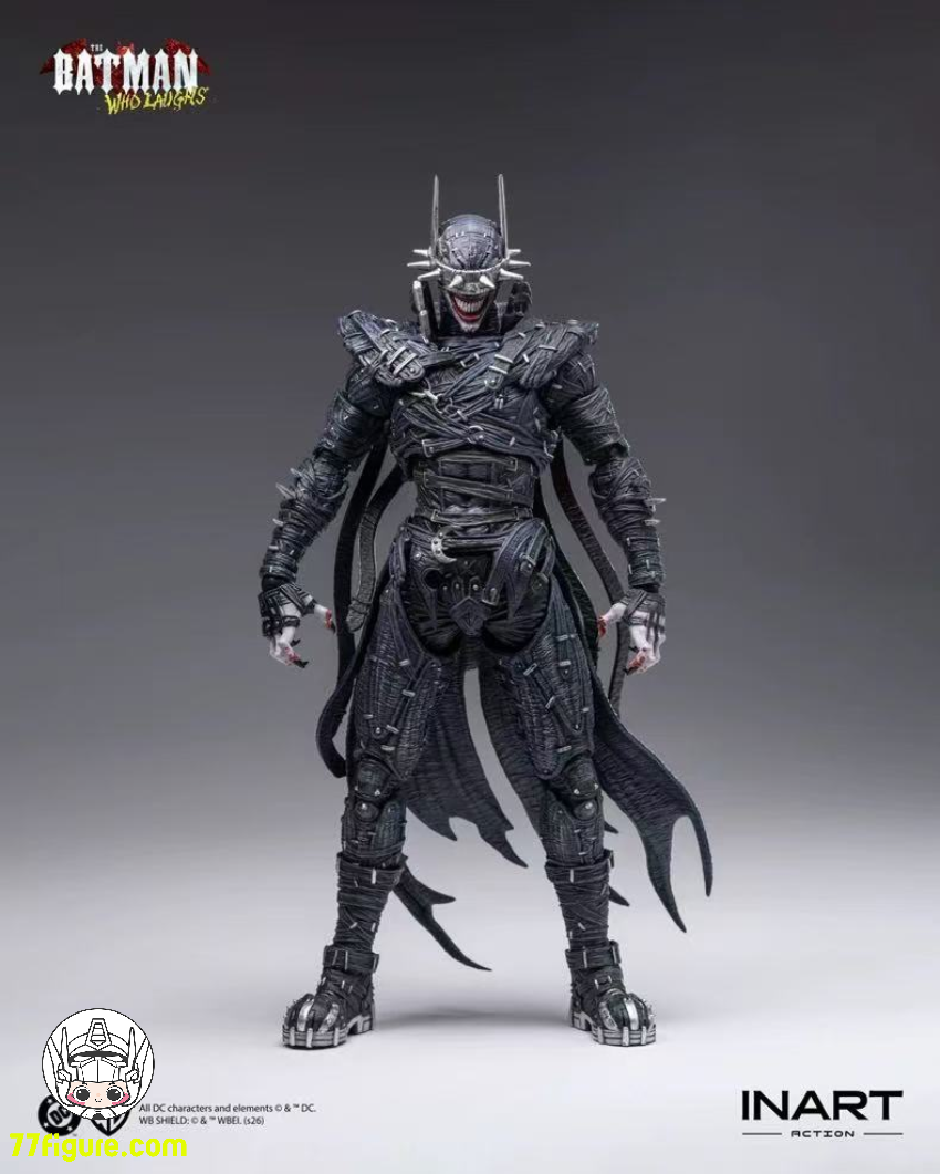 【予約商品】INART 1/12 MAG-C0002 『バットマン ダークナイト』メタル バットマン：笑う男 塗装済み可動フィギュア