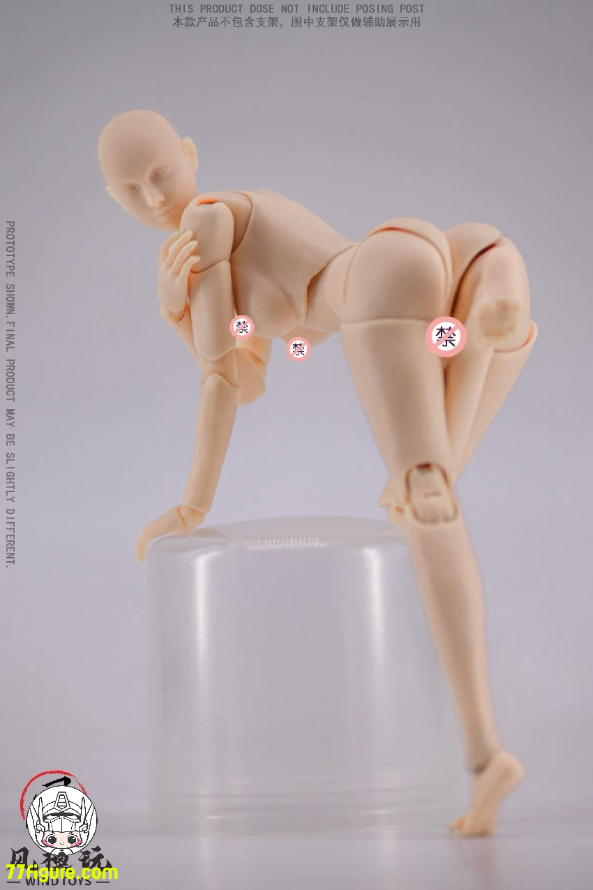 【予約商品】Wind Toys 1/12 FMW006 スーパーモデル 可動女性素体「ホワイトスキン」