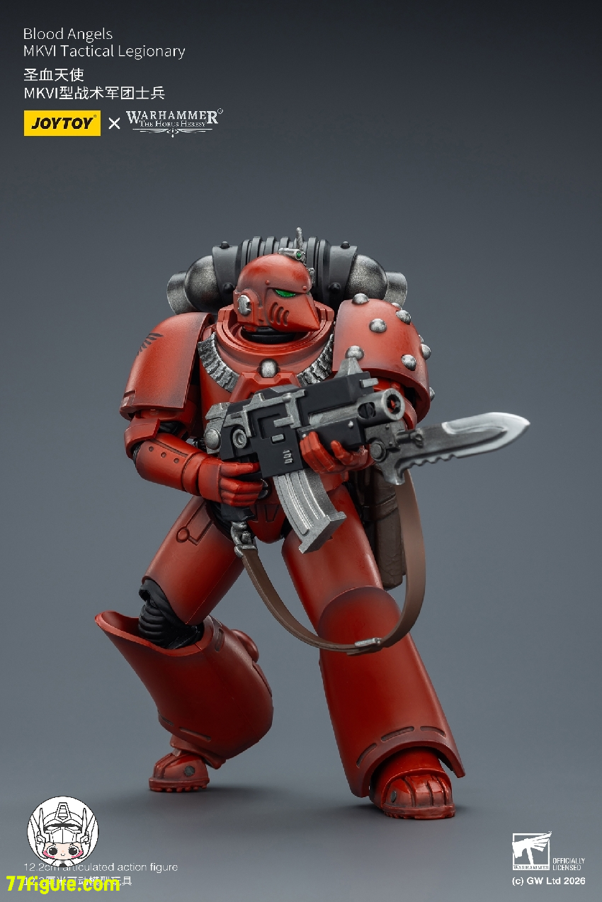 【予約商品】ジョイトイ JoyToy Source 1/18 『ウォーハンマー ホルスの異端』ブラッド エンジェルズ MKVI タクティカル レジオナリー 塗装済み可動フィギュア