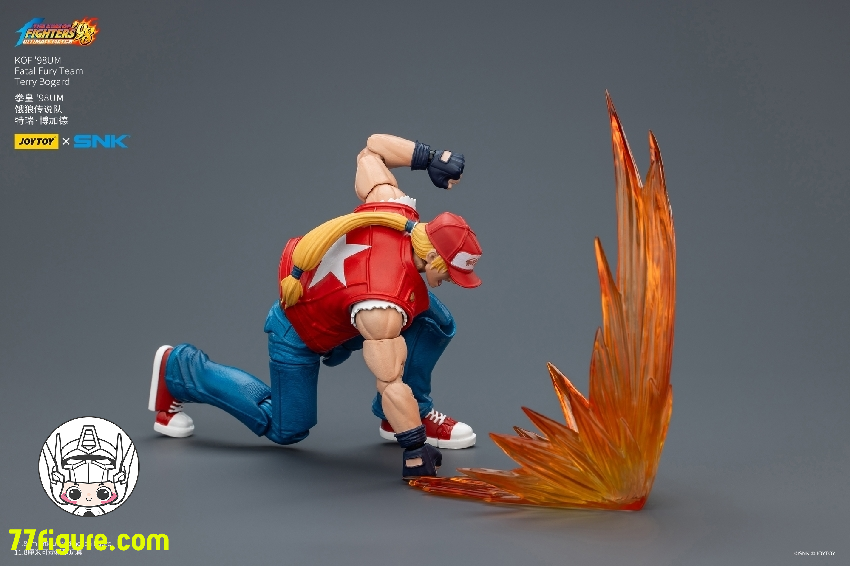 【予約受付終了】ジョイトイ JoyToy Source 1/18 SNK KOF 98UM 『餓狼伝説』テリー・ボガード 塗装済み可動フィギュア