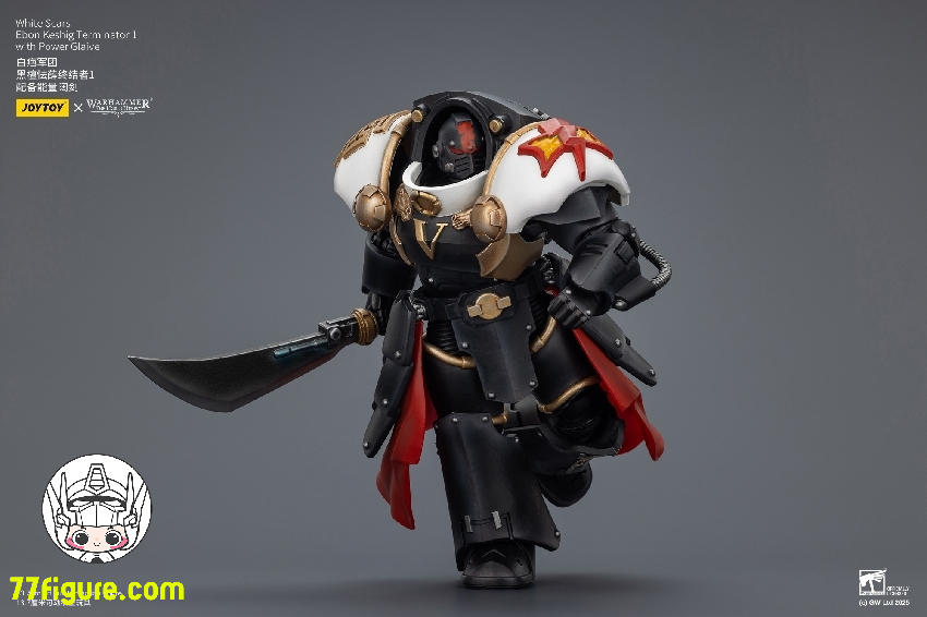 【予約商品】ジョイトイ JoyToy Source 1/18 『ウォーハンマー ホルスの異端』ホワイト スカーズ エボン ケシグ ターミネーター1 パワーグレイブ付き 塗装済み可動フィギュア