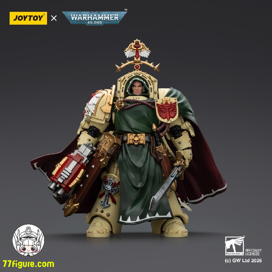 【予約商品】ジョイトイ JoyToy Source 1/18 『ウォーハンマー40K』ダーク エンジェル ベリアル デスウィングのグランドマスター 沈黙の剣とストームボルター付き 塗装済み可動フィギュア