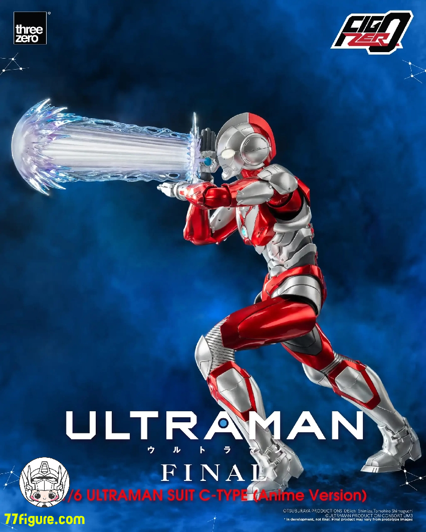 【先行販売】Threezero 1/6  フィグゼロ 『ULTRAMAN』 FINALシーズン  ULTRAMAN SUIT C-TYPE (Anime Version) 塗装済み可動フィギュア