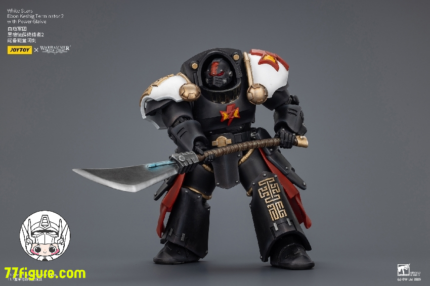 【予約商品】ジョイトイ JoyToy Source 1/18 『ウォーハンマー ホルスの異端』ホワイト スカーズ エボン ケシグ ターミネーター2 パワーグレイブ付き 塗装済み可動フィギュア