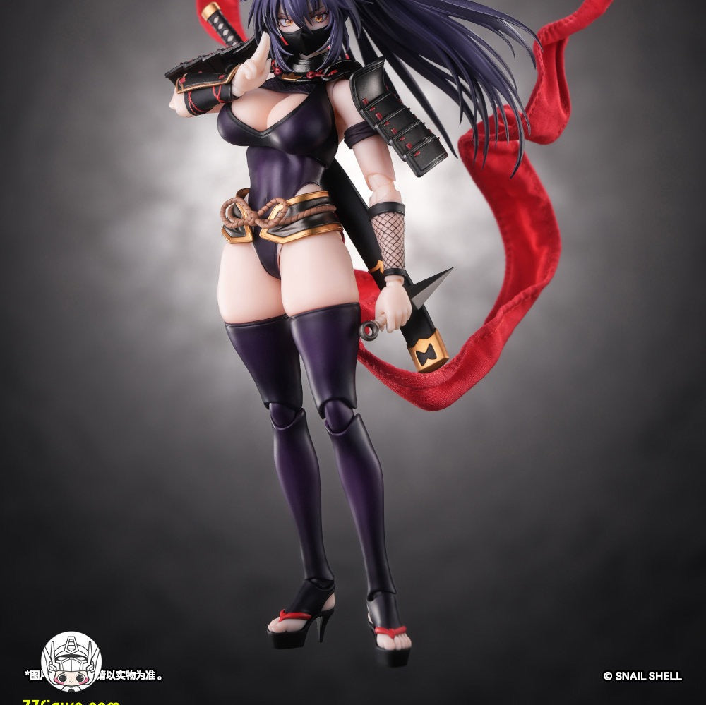 【予約商品】蝸之殻(スネイルシェル) 1/12 RPGEX-10 忍者ハヤテ 塗装済み可動フィギュア