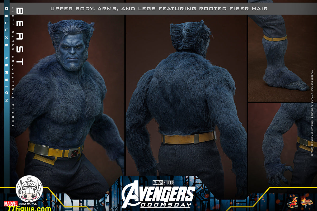 【予約商品】Hot Toys 1/6 アベンジャーズ：ドゥームズデイ ビースト 豪華版 塗装済み可動フィギュア