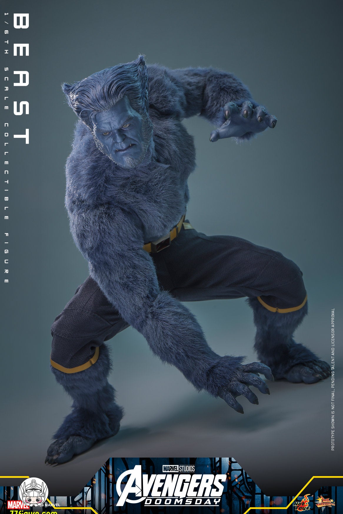 【予約商品】Hot Toys 1/6 アベンジャーズ：ドゥームズデイ ビースト スタンダード版 塗装済み可動フィギュア