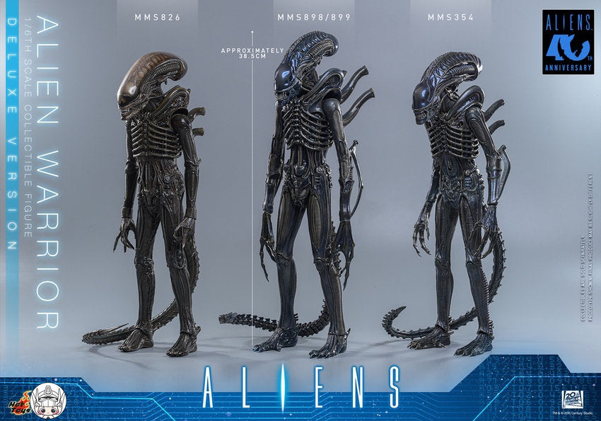 【予約商品】Hot Toys 1/6 MMS899『エイリアン2』エイリアン・ウォーリア 豪華版 塗装済み可動フィギュア