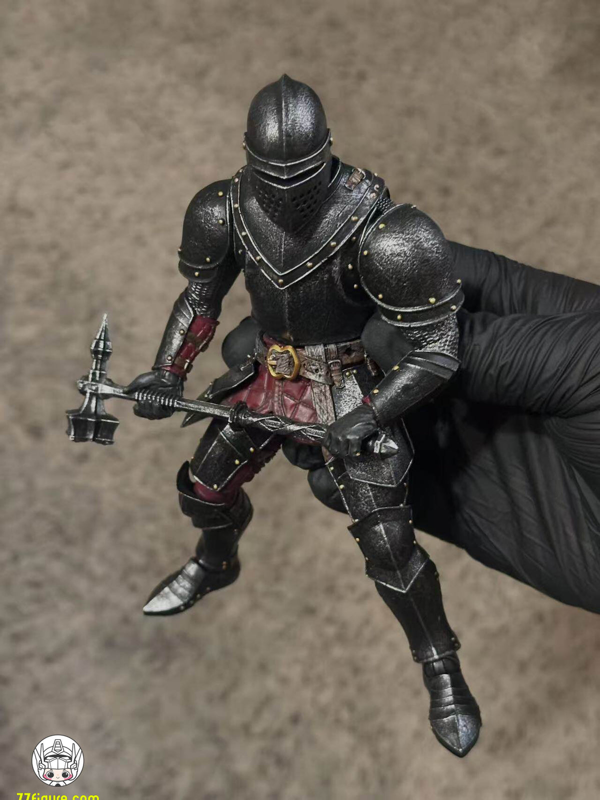 【予約商品】Harvinger Studios 1/12 サベージ・クルーシブル サー・カシアン 塗装済み可動フィギュア