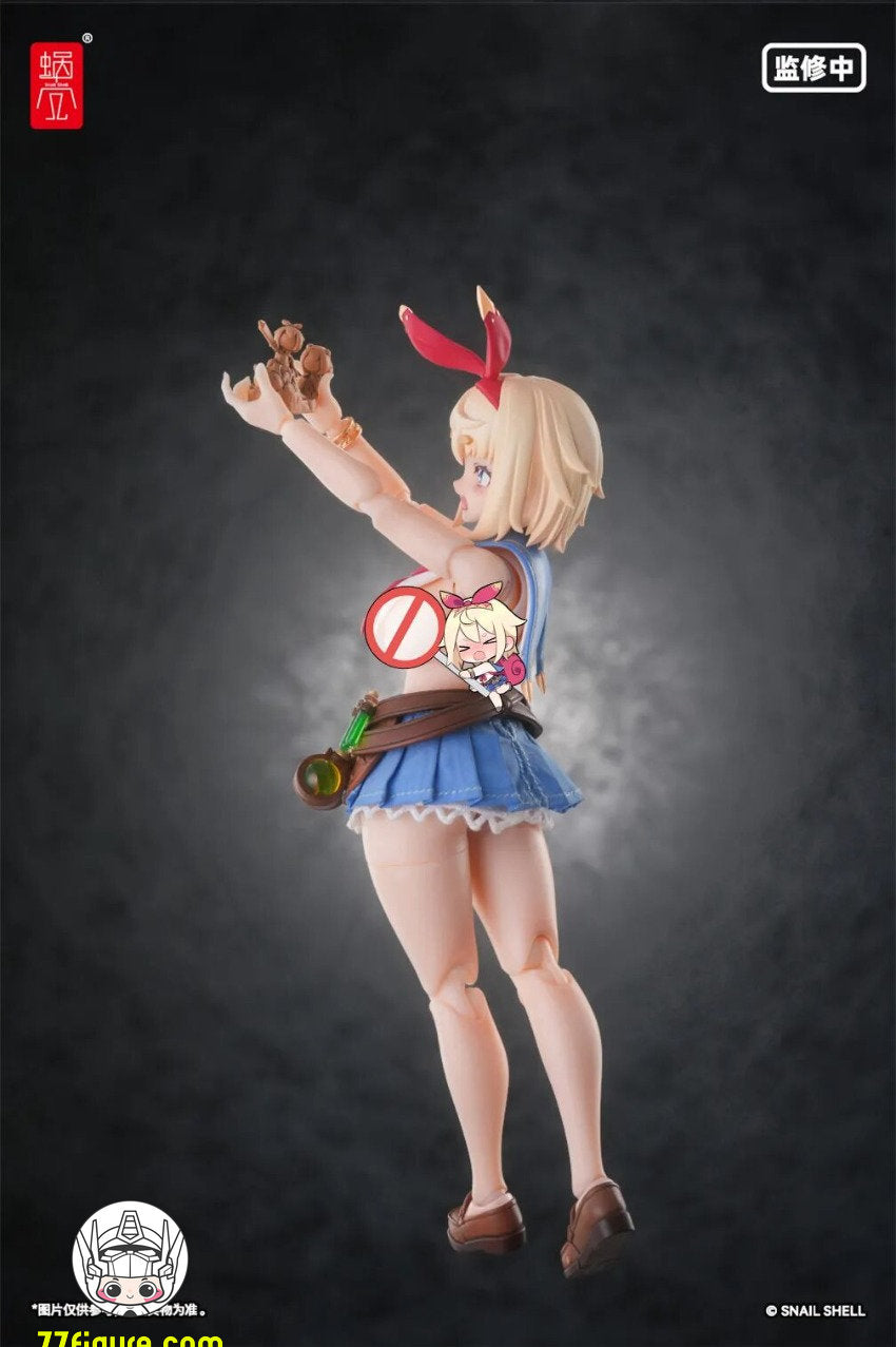 【先行販売】蝸之殻(スネイルシェル)  1/12 RPG-06 冒険者 スネール＆フット アクセサリーパック セット塗装済み可動フィギュア
